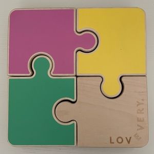 Lovevery Chunky Wooden Jigsaw Puzzle